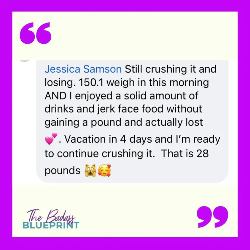 Client proof image 14 from The Badass Blueprint results page