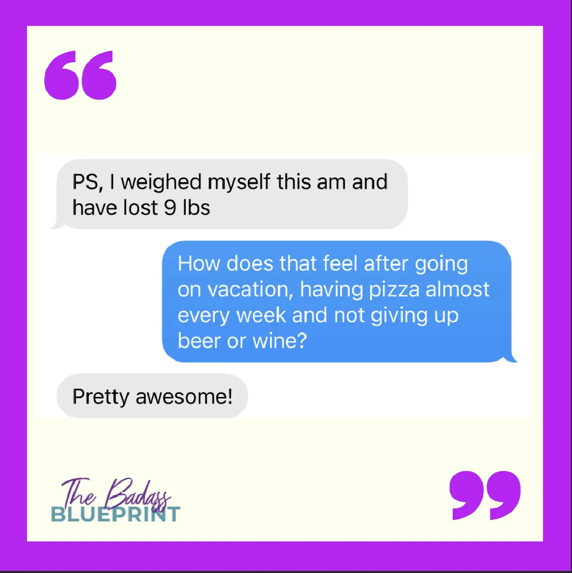 Client proof image 17 from The Badass Blueprint results page